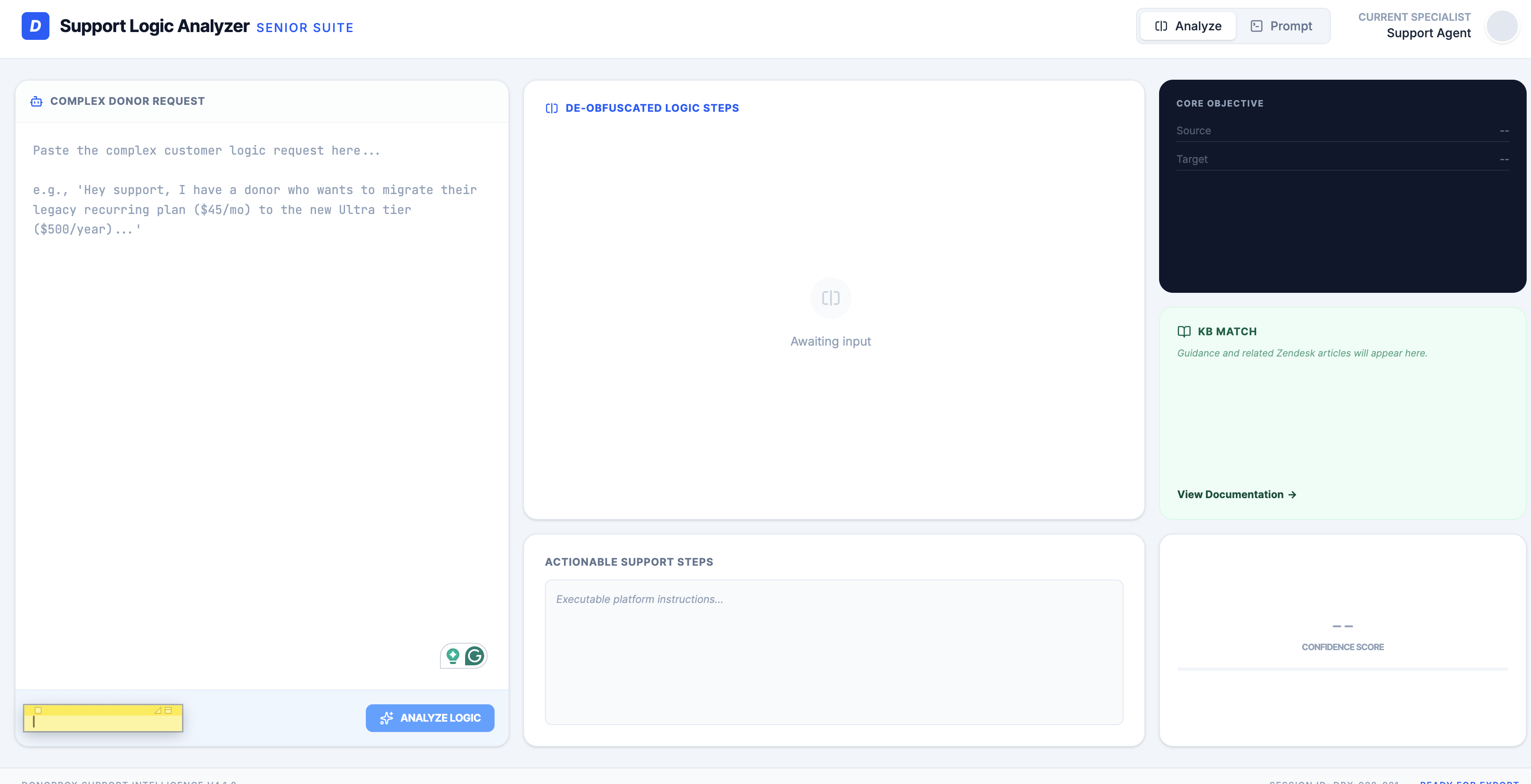 Support Logic Analyzer screenshot 3
