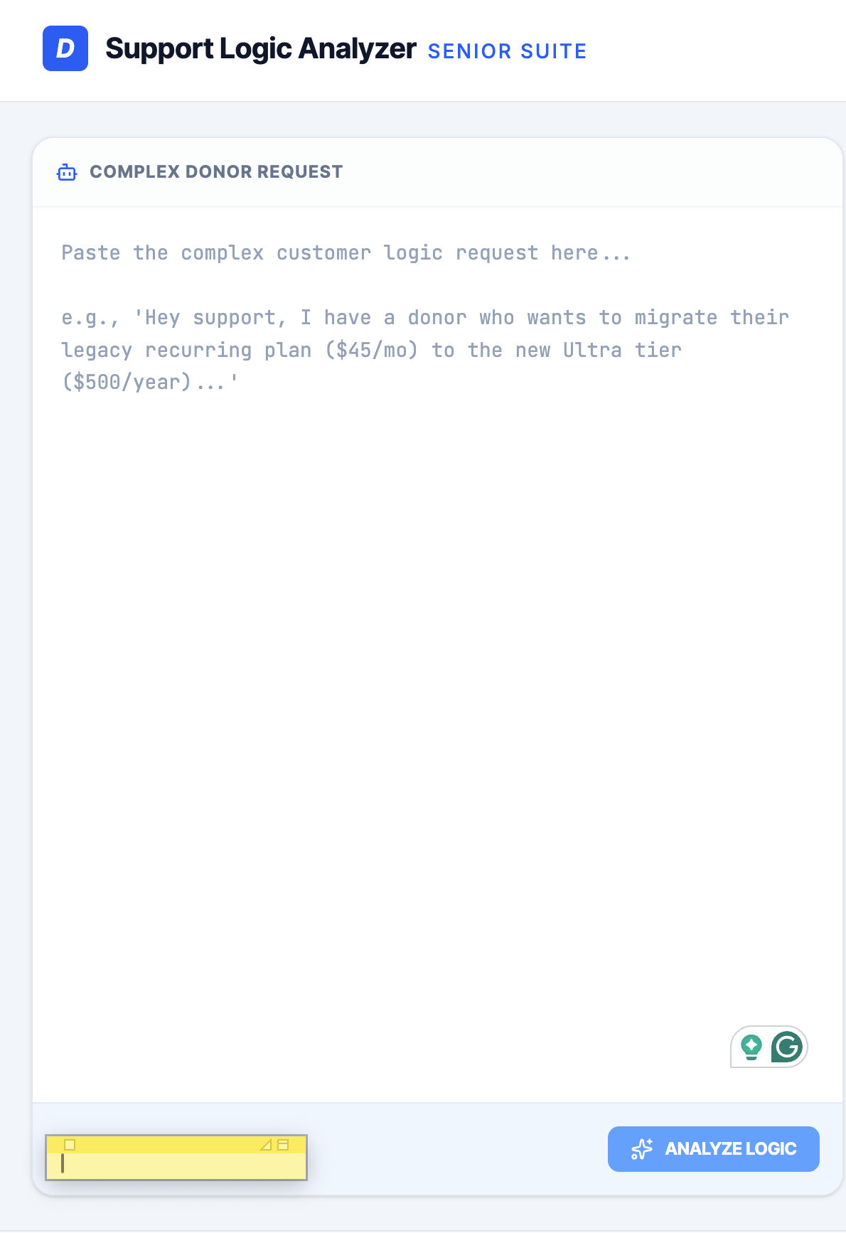 Support Logic Analyzer screenshot 1